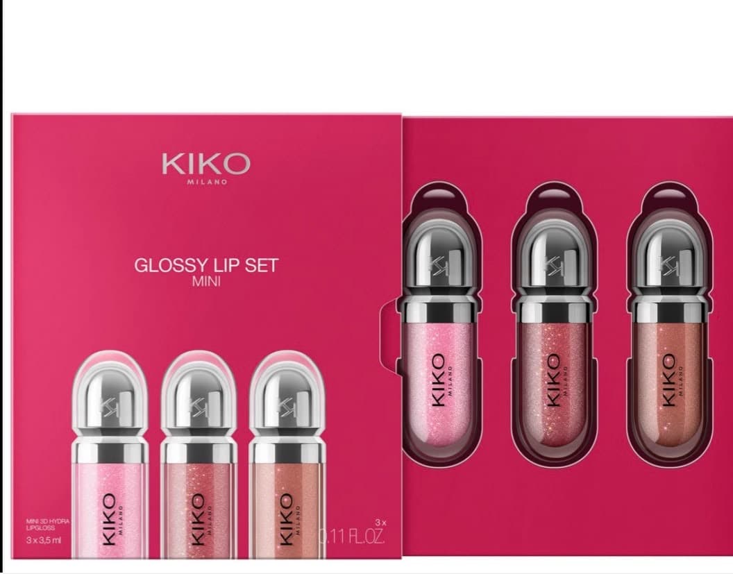 KIKO MILANO KIKO MILANO MINI GLOSSY LIP SET 10.5ML